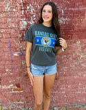 Vintage KC Baseball - Lion Center Tee - Pepper