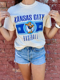 Vintage KC Baseball - Lion Center Tee - Ivory
