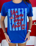 She Loves Jesus & America Too - Tee