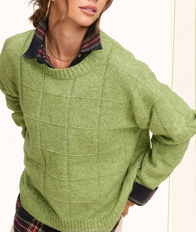 2038 - The Everglades - Lime Sweater