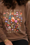 It Is Well - Wildflower Tee