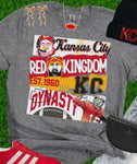 Kansas City, Red Kingdom, Dynasty - Poster Tee