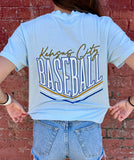 Kansas City Baseball Diamond - Front/Back Tee