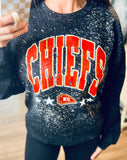 2062 - Chiefs - Stars & Bleached Sweatshirt