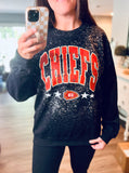 2062 - Chiefs - Stars & Bleached Sweatshirt