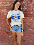 Vintage KC Baseball - Lion Center Tee - Ivory
