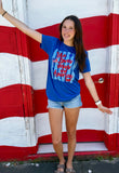 She Loves Jesus & America Too - Tee