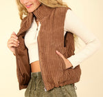 2080 - Fireside - Corduroy Puffer Vest